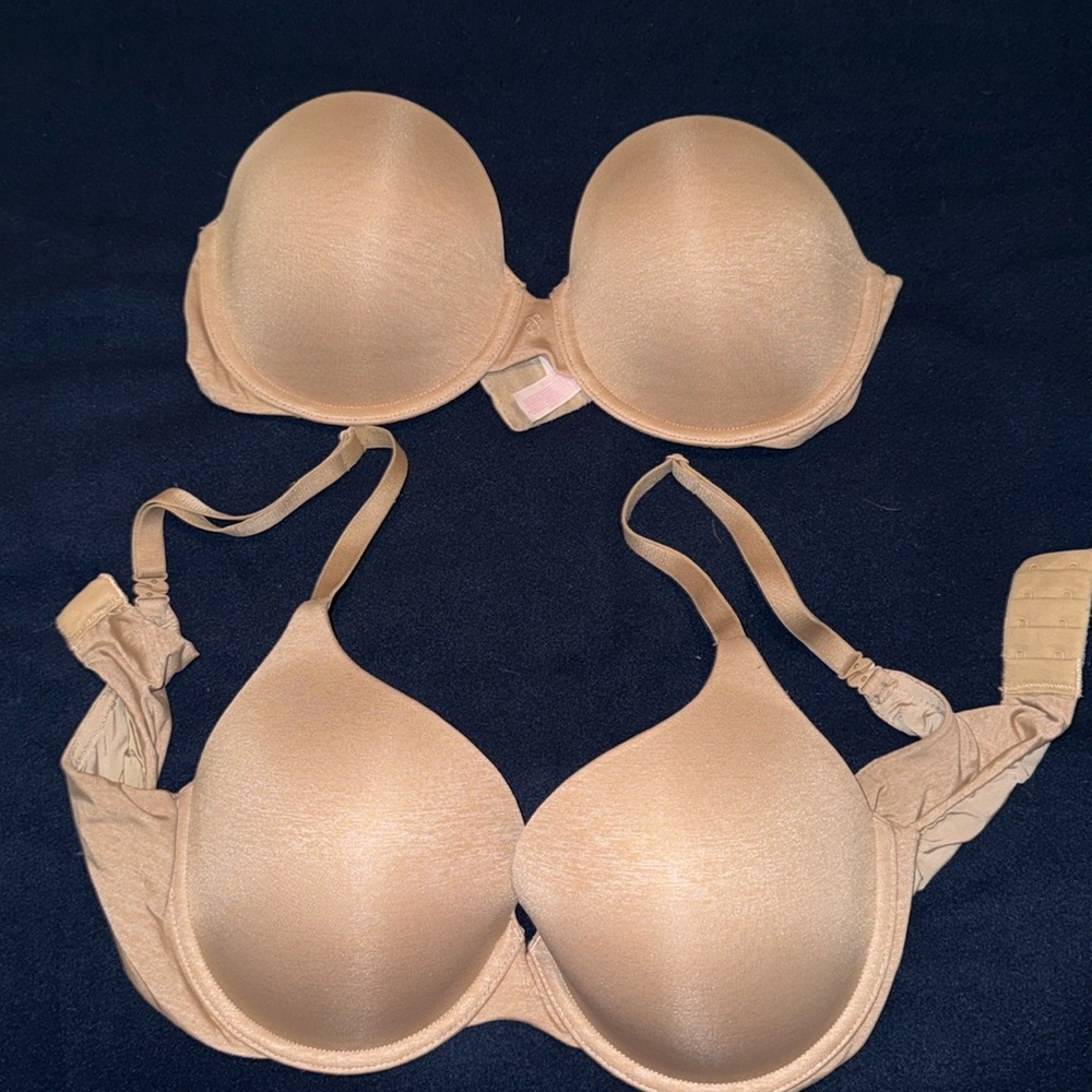 Set of 2 36C Victoria’s Secret nude bras